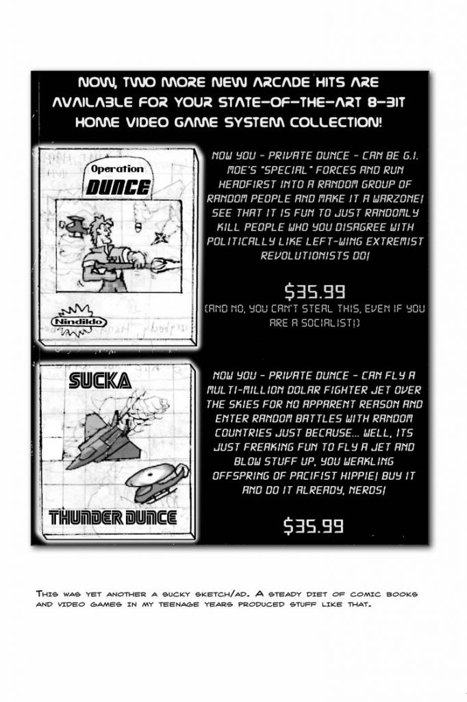 1980’s Video Game Fun! 8-Bit War Games! Wahoo! | ChrusherComix Classics #2 (1988)