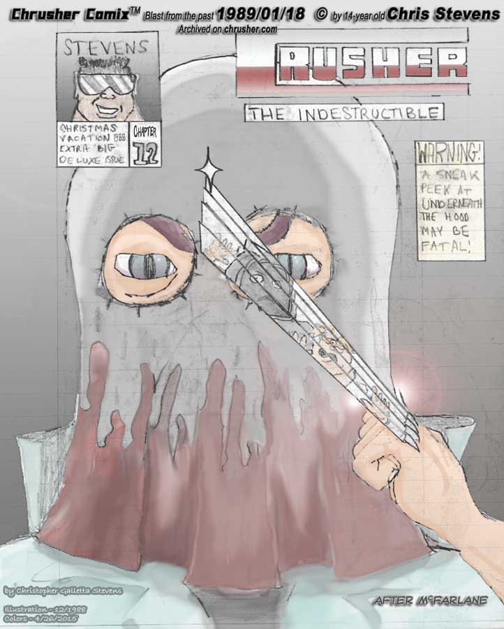 The Origin of The Slasher | Crusher Comic Classics #4