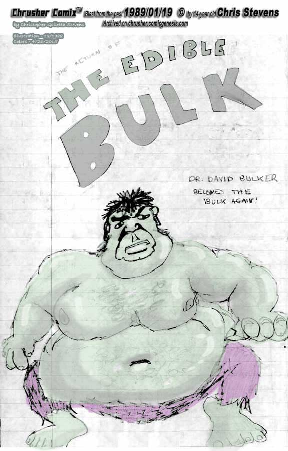 The (In)Edible Bulk (Faux Ad)