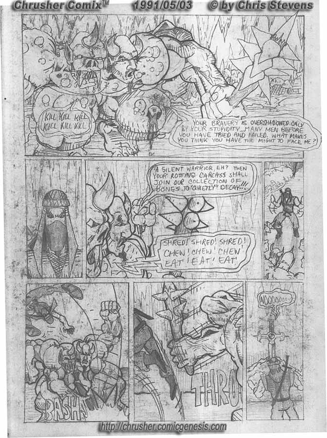 Two Headed Demon TrOgre Attacks