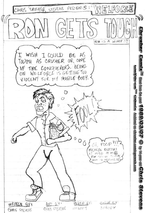 Ron Gets Tough! | The Welforce™ (1988-89)