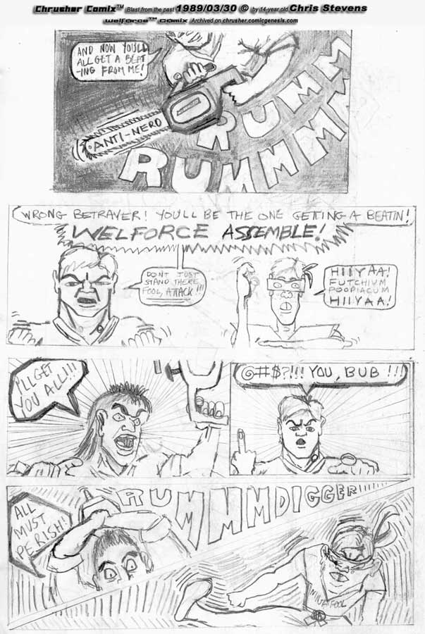 “ALL MUST PERISH!” / “FUCK YOU, BUB!” | RaYzor’s Hostile Takeover (1989)