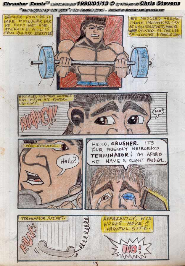 Chrusher Lifts Weights And Gets The Bad News Call