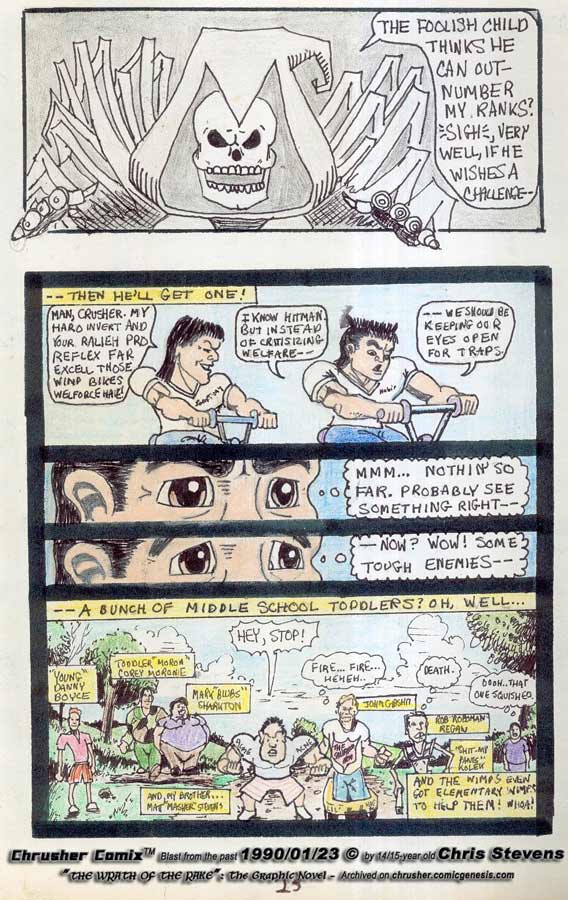 Into the Bike Trail of Death… er, or… a bunch of kids? | Wrath of the Rake (1989)