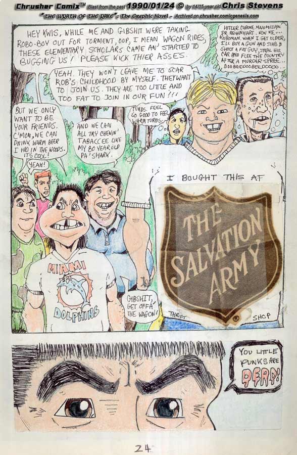 Chrushers Little Bro And Classmates Are A Little Nutty