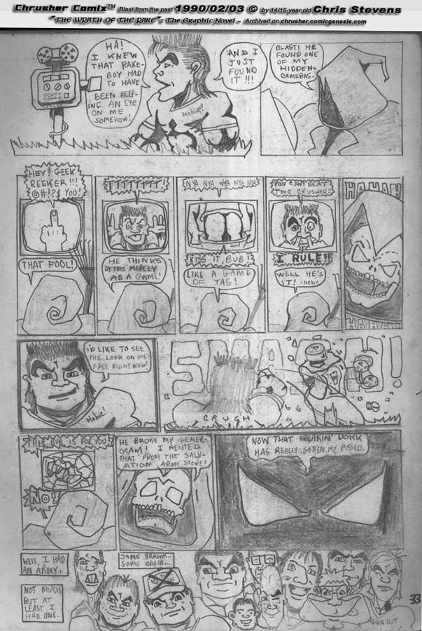 Chrusher Takes Out One Of Rakers Cameras