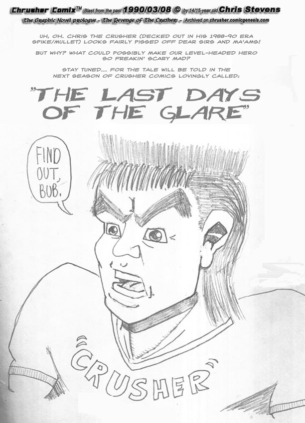 Chrusher Introduces Last Dayz Of The Glare