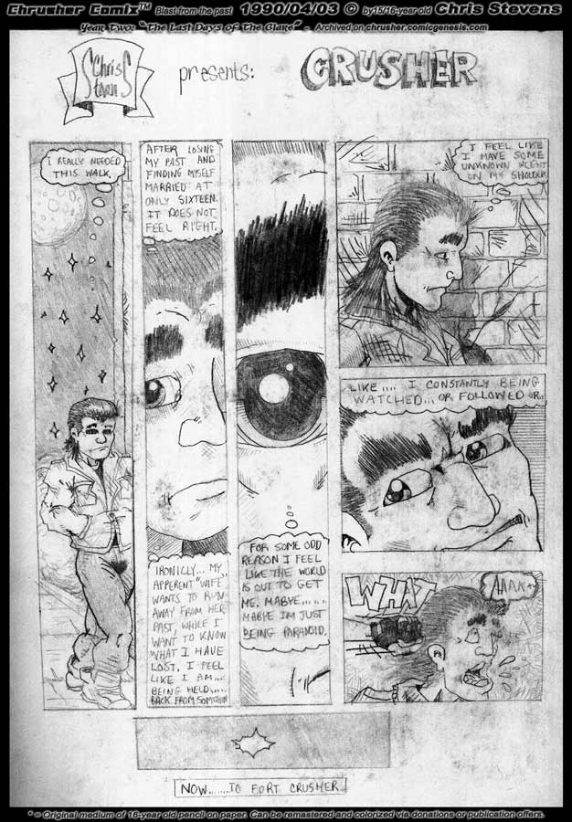 Chrusher Goes For A Walk