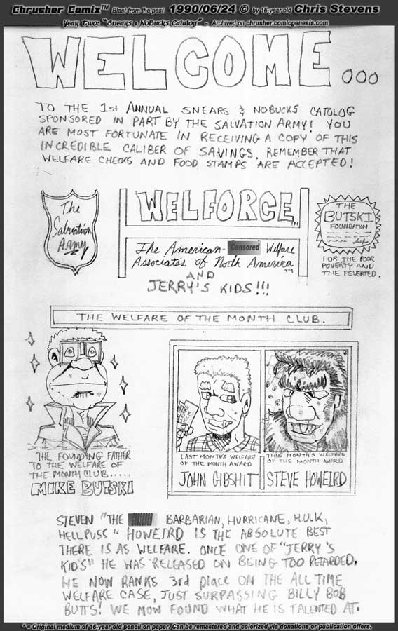 The Welfare Of The Month Club