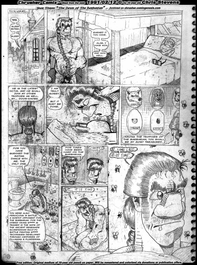 Barbarian Howeird’s Victory And Plan of Revenge | The Bezerker Barbarian Howeird (1991)