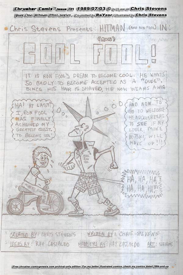 SPIKE HEAD COOL FOOL