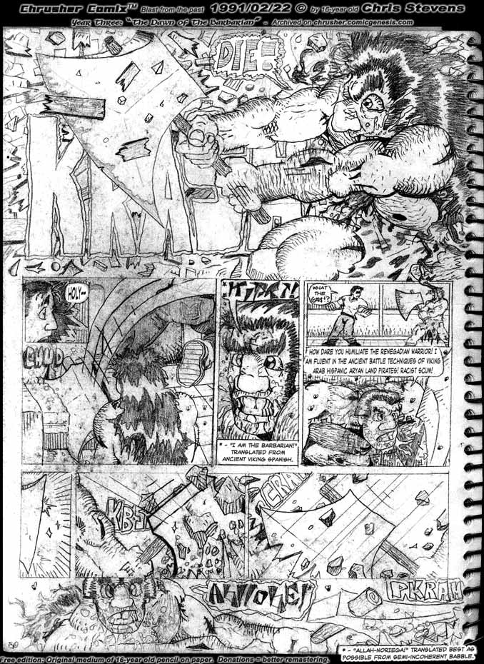 I AM BARBARIAN RENEGADE WARRIOR