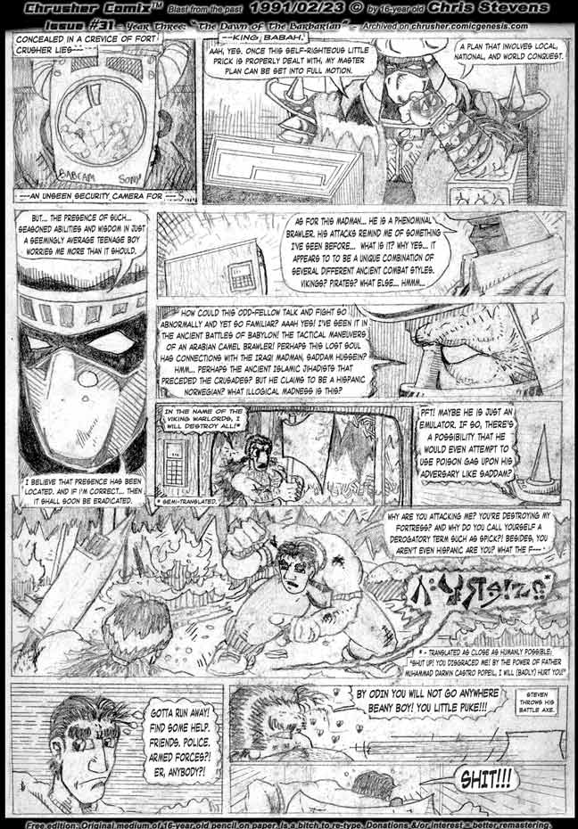 In The Name Of The Viking Renegade Warlords Of Darwins Castro Hussein Popeil I Shall Destroy You