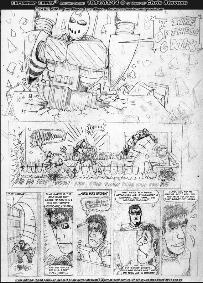 Chrusher Discovers The Cyborgs Controller