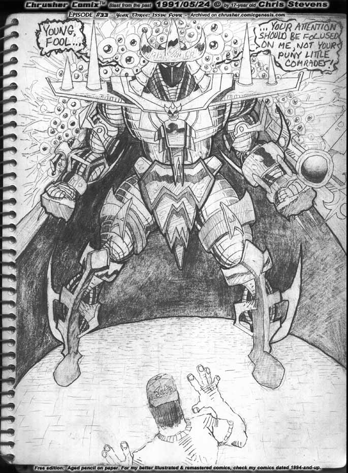 King Babah Vs. Chrusher | ChrusherComix Classics: Season IV