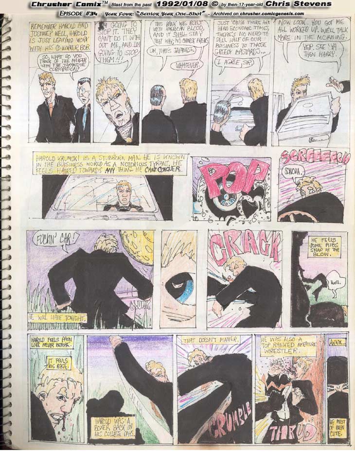 Harold Krumski Meets Death