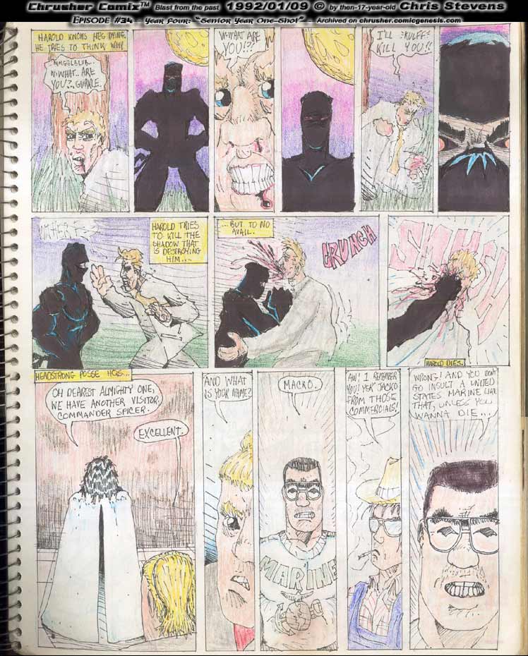 Harold Dies / New Recruits Already?