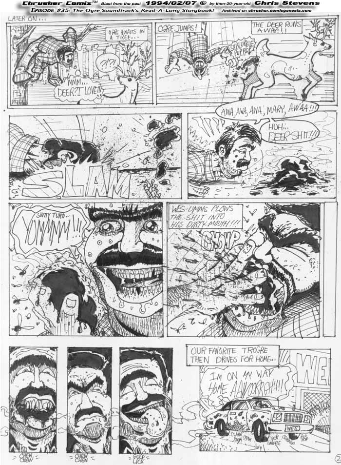 Ogre Hunts Deer By Hand Eats Shit And Heads Home | Ogre Soundtrack’s Storybook (1994)