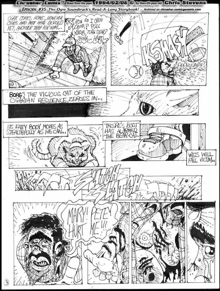 Ogre Returns Home To Booby Traps