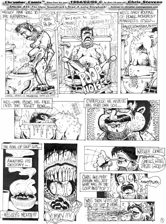 Ogres Serious Bathroom Time And Supper