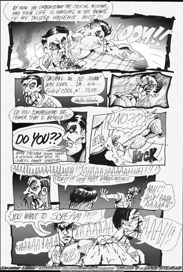 Chrusher Dominates Corey, Who May Not Comprehend His Crucial Mistake