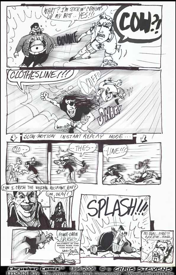 “What!? I’m Sticking Crayons Up My Butt?! YES!!” | Dark Conquerors #1 (1997)