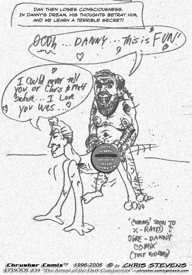 Dan’s Drugged Dream | The 10-Minute Quickie Crusher Comics (1996)