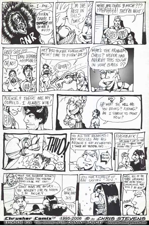 Dan Vs Bill Bixy Forehead Mush And Chrush