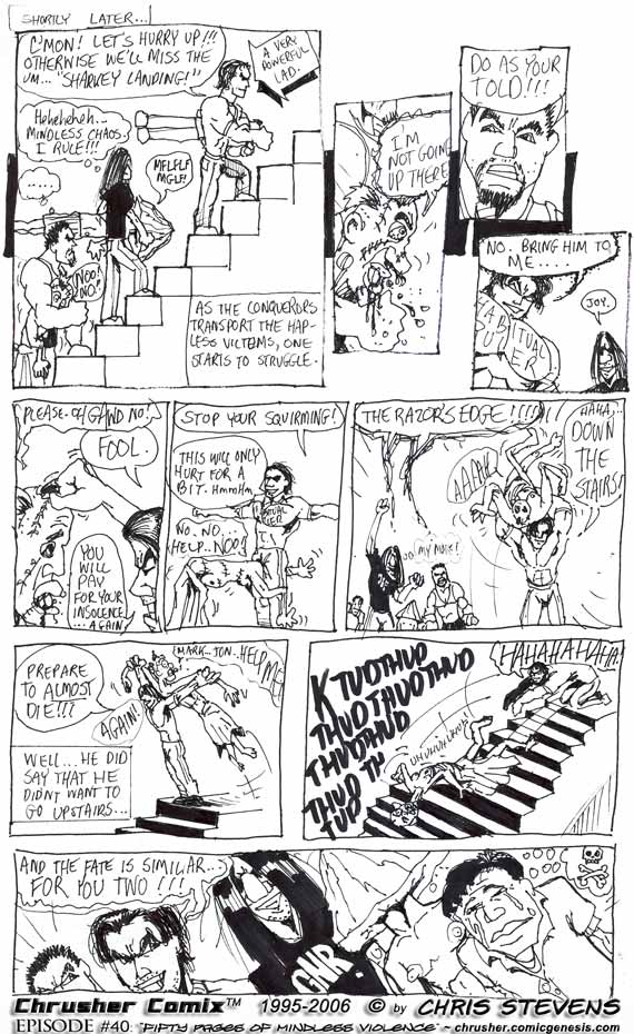 The Conquerors Transport The Hapless Welforce Agents To The Roof