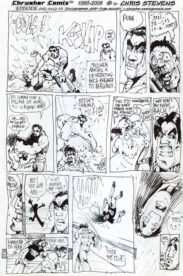 Backbreakers And Hip Tosses Off Roofs