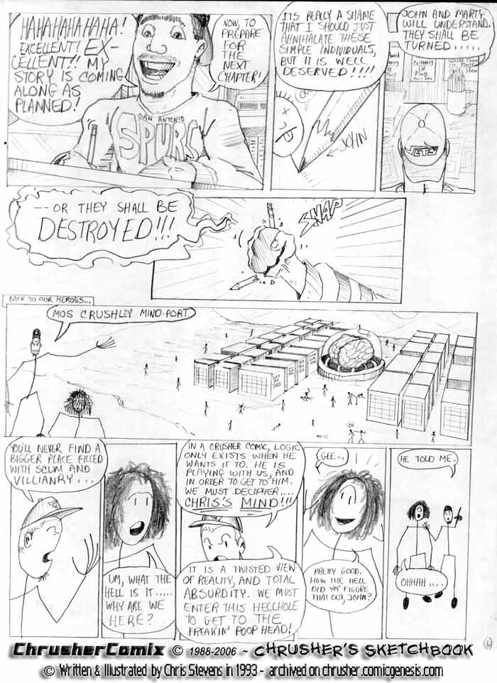 Chrusher Mocks The Trapped Subjects