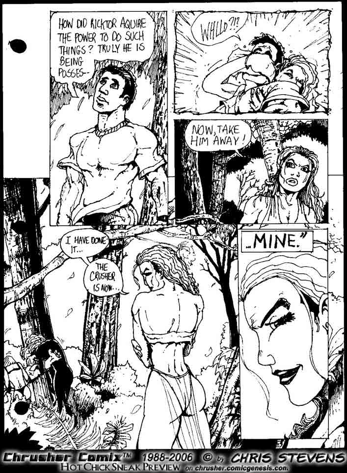 Hot Chick: “Chrusher… Is Now… MINE!” | ChrusherComix vs. Welphys vs. Lunaticials