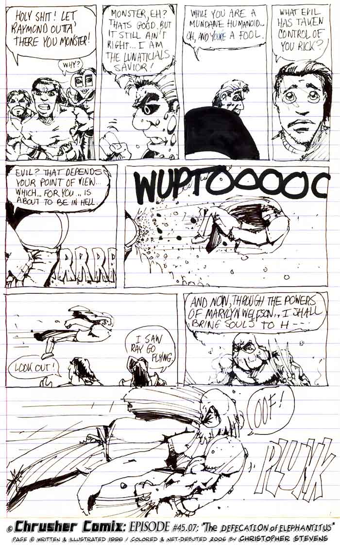 “I Am The Lunaticial Savior… While You Are A Mundane Humanoid.” | ChrusherComix vs. Welphys vs. Lunaticials