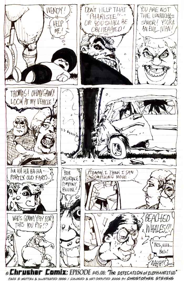 “Ha, Ha, Ha, Portly Old Farts!!!!” | ChrusherComix vs. Welphys vs. Lunaticials