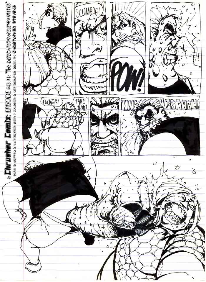 Corroded Ricktor Vs. Cowper | ChrusherComix vs. Welphys vs. Lunaticials