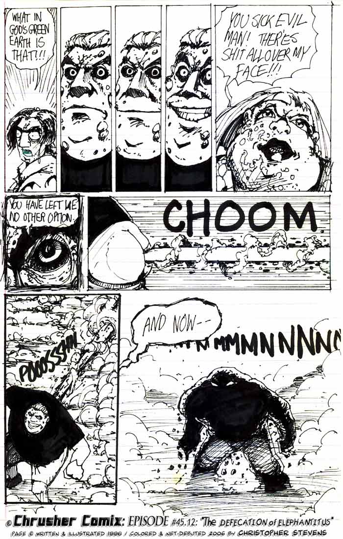 “You Sick Evil Man, Now There’s Shit All Over My Face!!!!” | ChrusherComix vs. Welphys vs. Lunaticials