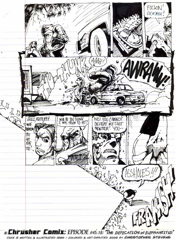 “No! You Cannot Defeat My Shitmonster! ANALGY ON!!!!” | ChrusherComix vs. Welphys vs. Lunaticials