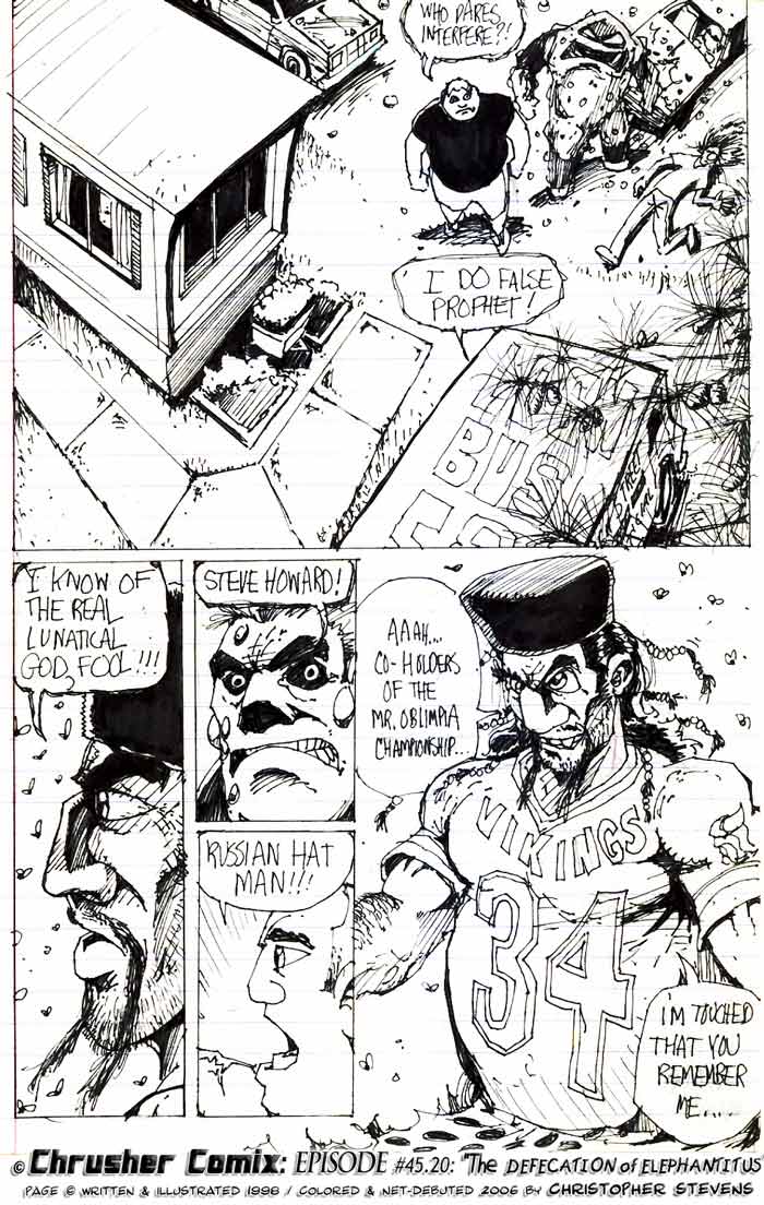 “Ah, Co-Holders Of The Mr. Oblympia Championship! I’m Touched That You Remember Me!” | ChrusherComix vs. Welphys vs. Lunaticials