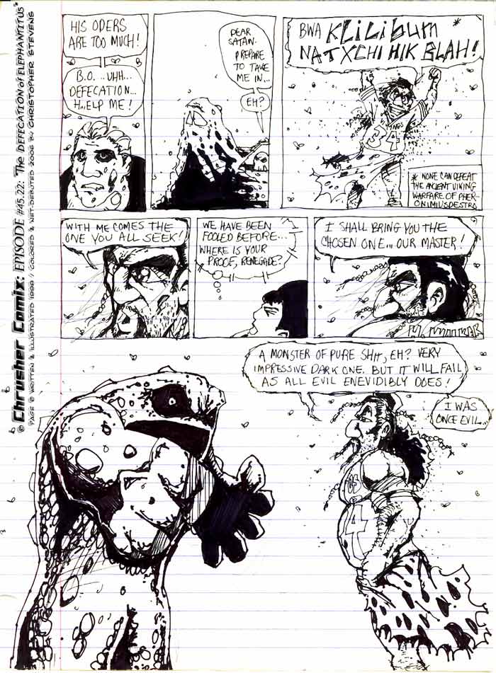 “Very Impressive, Dark One…” | ChrusherComix vs. Welphys vs. Lunaticials