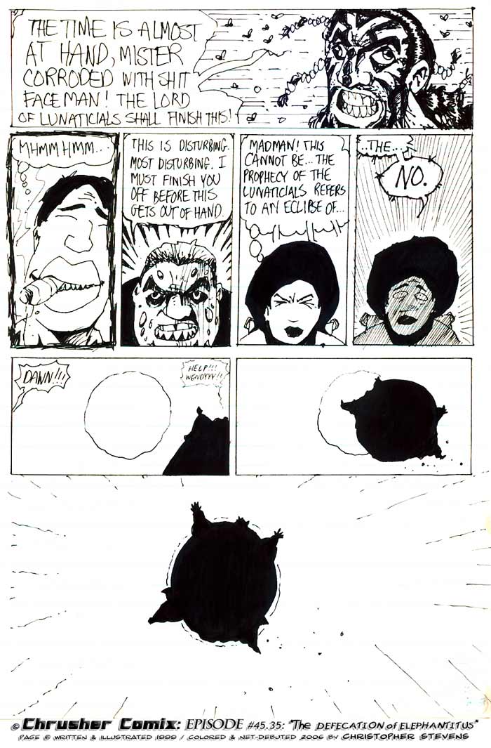 “The Prophecy Of The Lunaticials Refers To An Eclipse. *GASP!*” | ChrusherComix vs. Welphys vs. Lunaticials