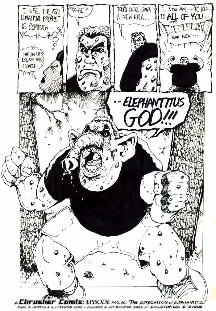 “I Am Your ELEPHANTITUS GOD!!!” | ChrusherComix vs. Welphys vs. Lunaticials