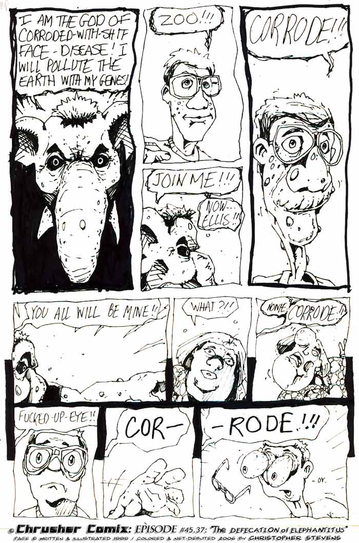 “Join Me… CORRODE!” | ChrusherComix vs. Welphys vs. Lunaticials