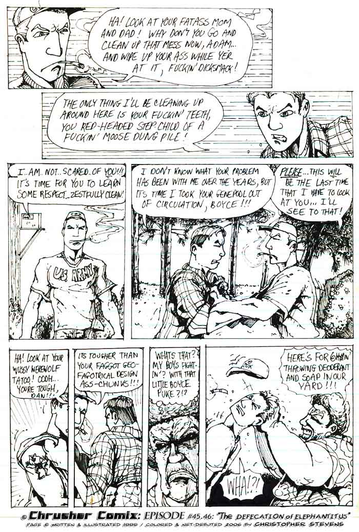 Dan Boyce vs. AC… The Showdown | ChrusherComix (Featuring Lunaticials!)