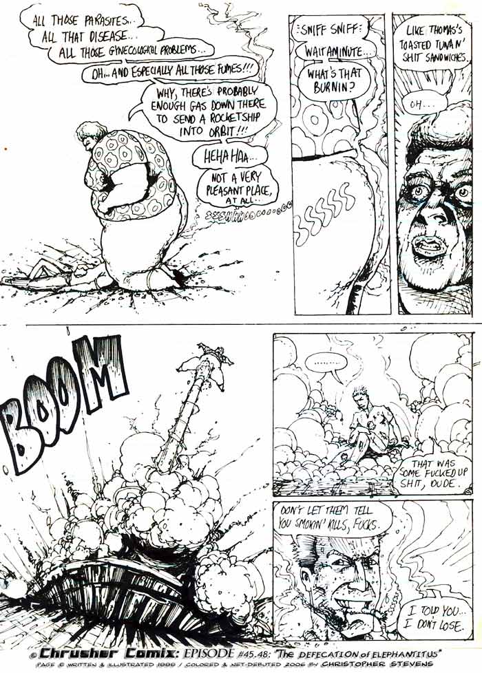 “All Those Gynecological Problems” (In Your Face) | ChrusherComix Featuring Lunaticials