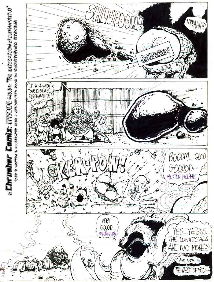 “YES! The Lunaticials Are No More!” | ChrusherComix Featuring Lunaticials