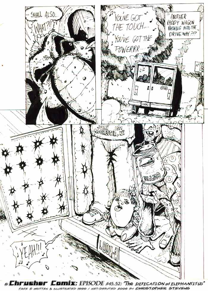 “You’ve Got The Touch! You’ve Got The Poweeer!” | ChrusherComix Featuring Lunaticials