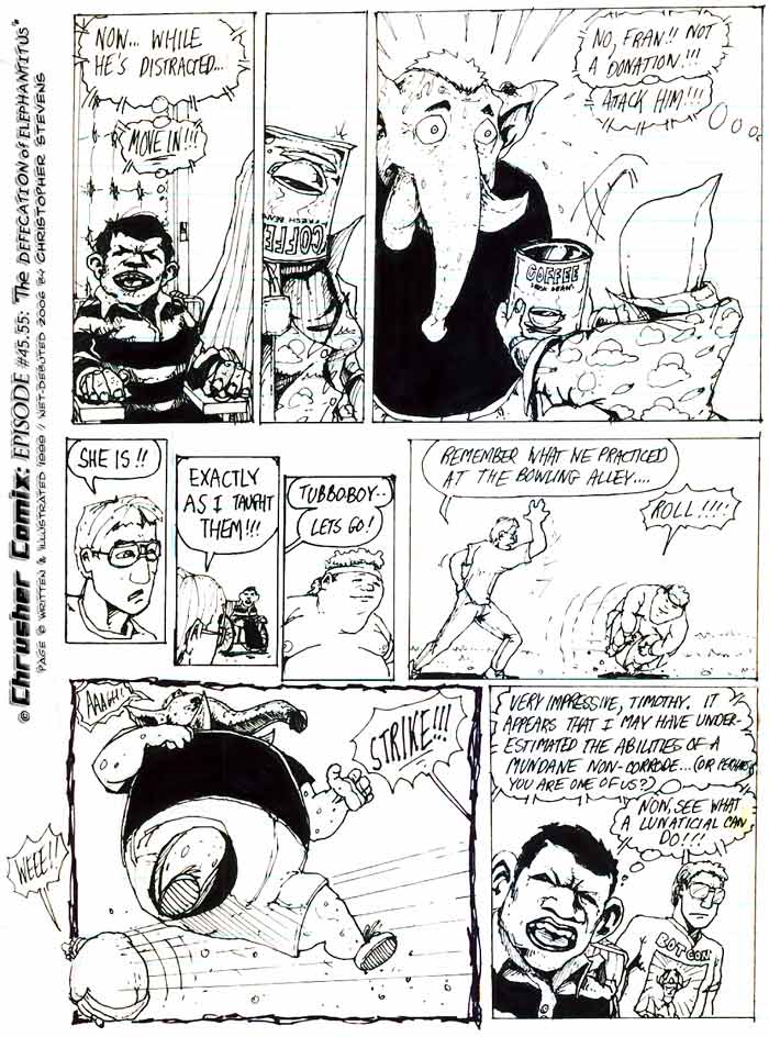 Conklin, Coffee Can Fran & Tubbo Boy Attack!