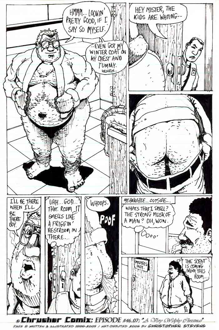 “Whats That I Smell? The Strong Musk Of A Man?”