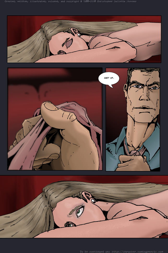 “Get up.” | Chrusher: End Cycle #2 – Page 6 | 2008-12-04