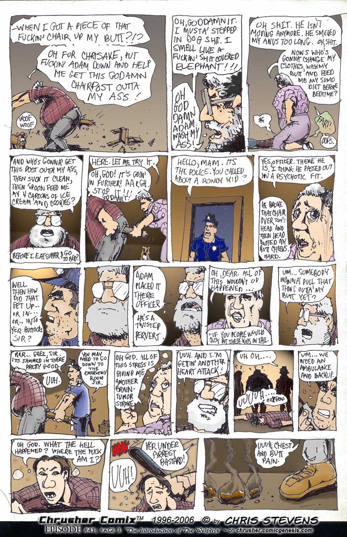 “Look… Get This Gawddamn Chairpost Outta’ My @$$!” | Dark Conquerors vs. #3 (1997)